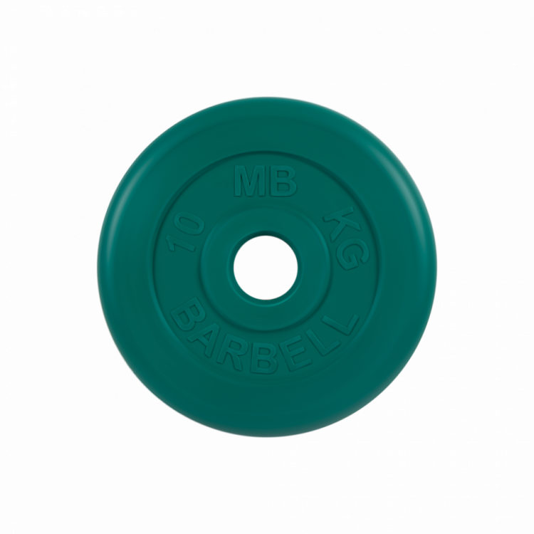 Диски обрезиненные MB Barbell d51 мм (2,5 кг - синий) - фото 4 - id-p98290400