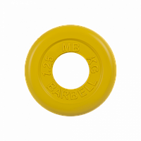Диски обрезиненные MB Barbell d51 мм (15 кг - желтый)