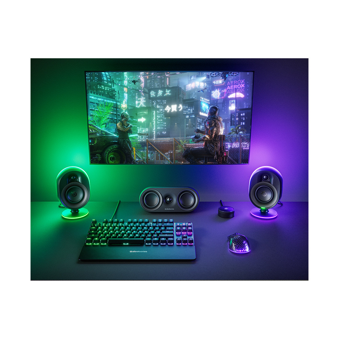 Акустическая система Steelseries Arena 9 EU Black - фото 3 - id-p111878948