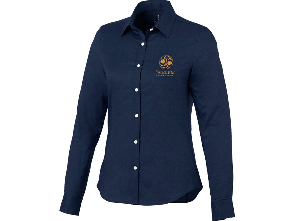 Женская рубашка с длинными рукавами Vaillant, темно-синий - фото 4 - id-p111880207