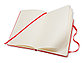 Записная книжка Moleskine Classic (в линейку) в твердой обложке, Large (13х21см), красный, фото 3