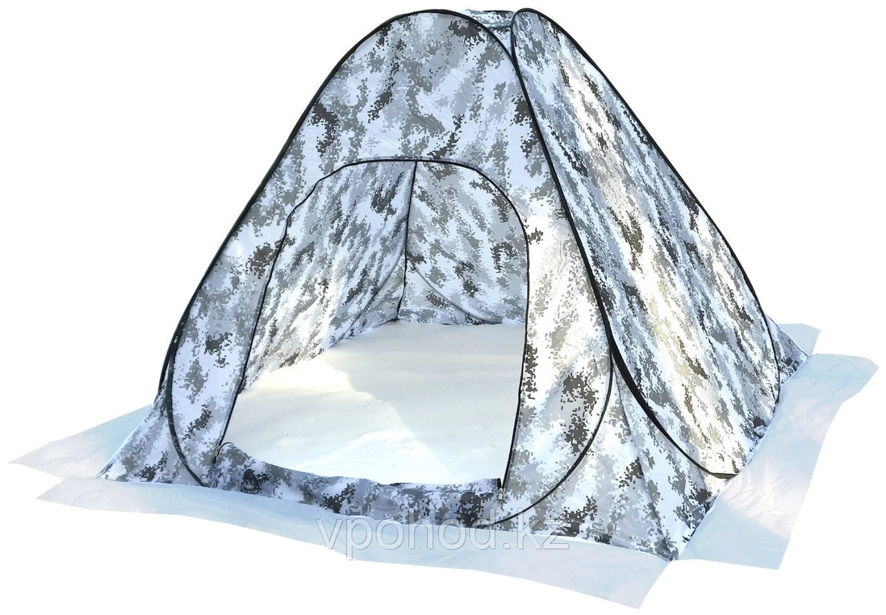 Палатка автомат для зимней рыбалки 150*150см без пола с юбкой - фото 2 - id-p111880465