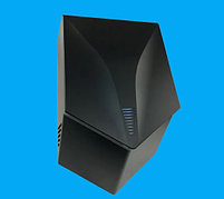 Высокоскоростная сушилка для рук сенсорная пластик черная автоматическая MODUN 1500Вт