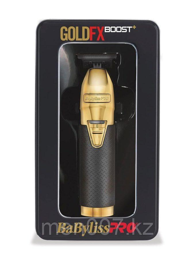 Триммер для окантовки Babyliss Pro Skeleton FX Boost + Gold and Black (золотой с черной резиновой ручкой)