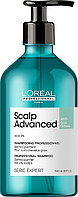 Шампунь очищающий для жирной кожи головы Loreal Professional SCALP ADVANCED 500 мл.