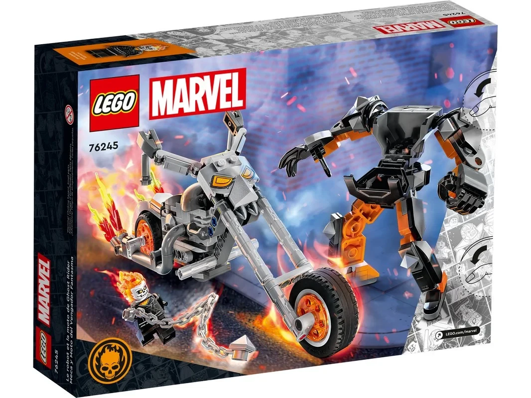 Lego 76245 Супер Герои Призрачный гонщик с роботом и мотоциклом - фото 2 - id-p111881268
