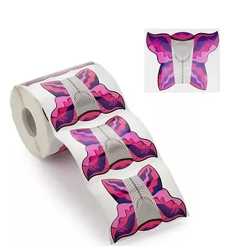 Одноразовые бумажные формы "Бабочки" 250 шт