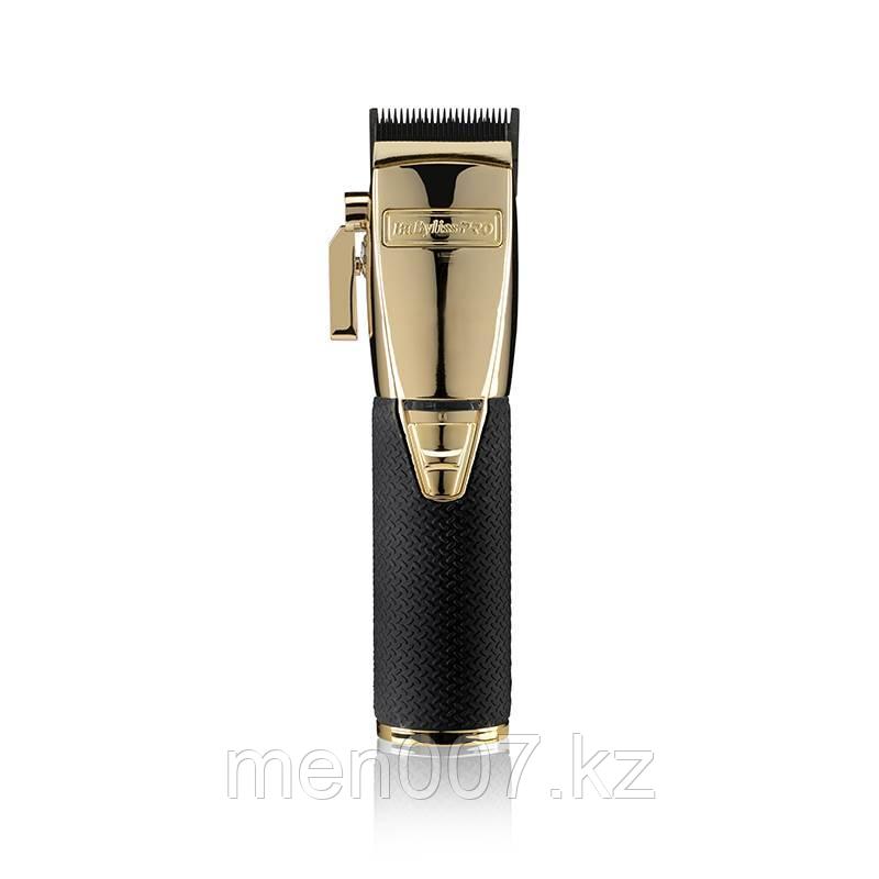 Машинка для стрижки волос Babyliss Pro FX Boost + GOLD (золотая с черной резиновой ручкой) - фото 2 - id-p111881587