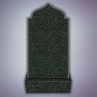 Памятник из гранита Галакси Грин, зеленый, мусульманский