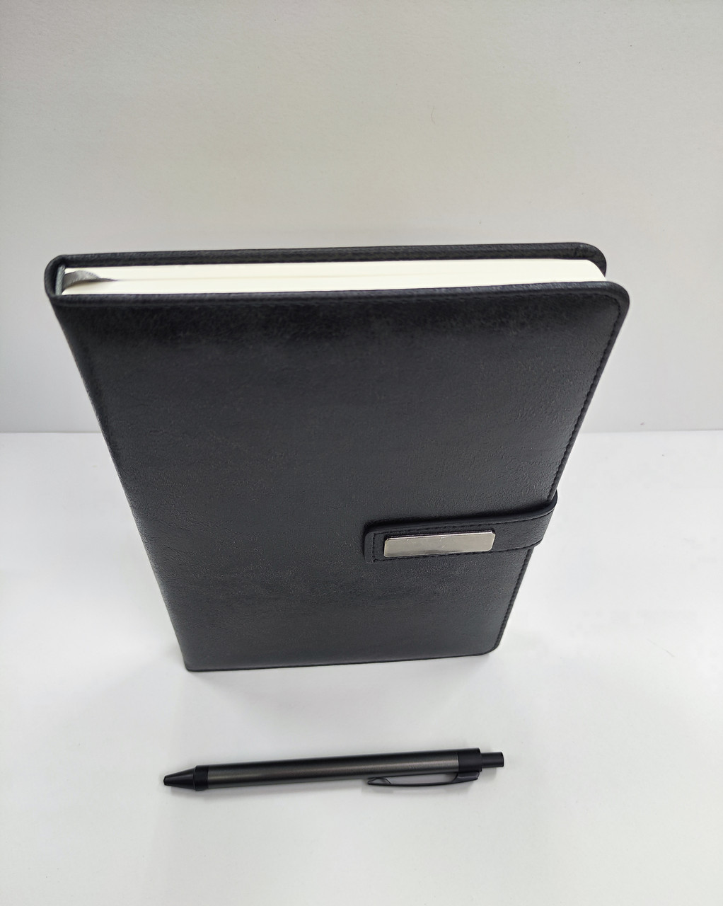 Подарочный набор блокнот и ручка в коробке! Черный - фото 4 - id-p111918427