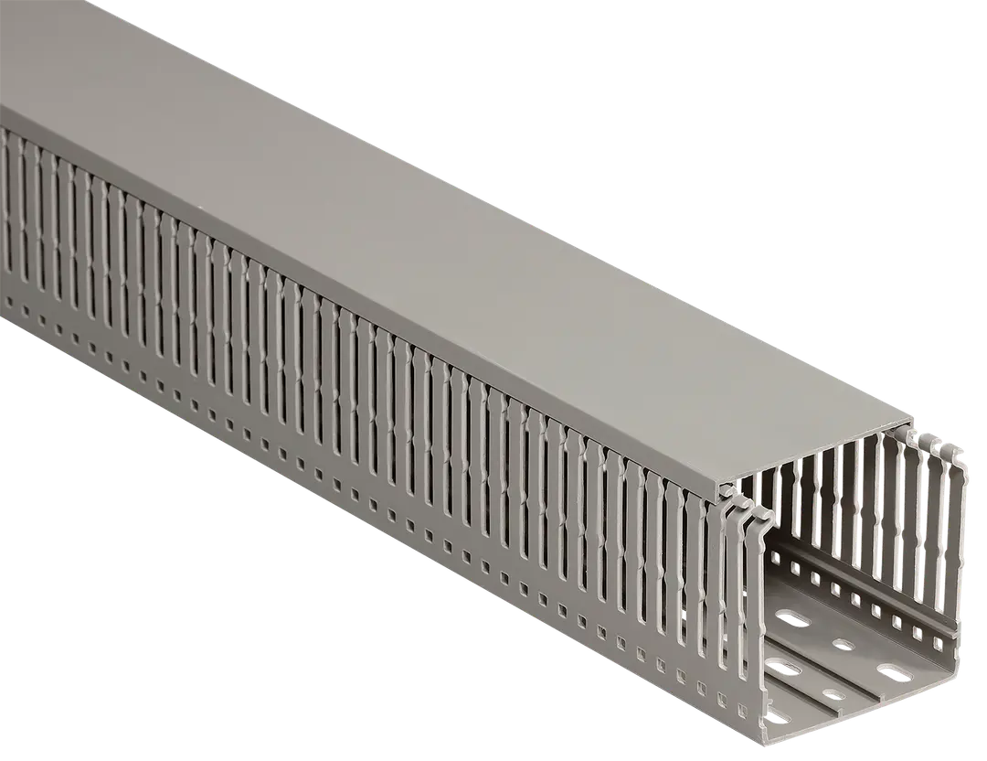 Кабель канал перфорированный ИМПАКТ 60х60мм IEK, фото 1