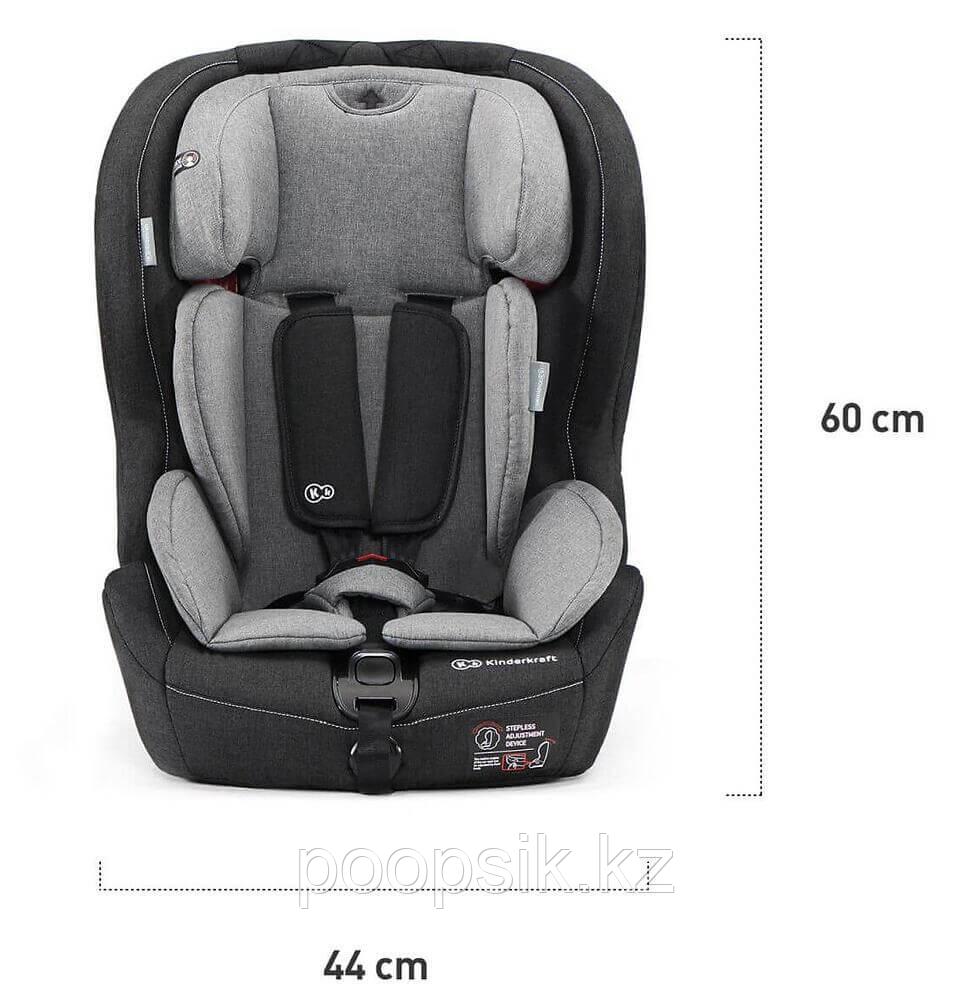 Автокресло Kinderkraft Safety-Fix Isofix Black 9-36кг - фото 8 - id-p111919096