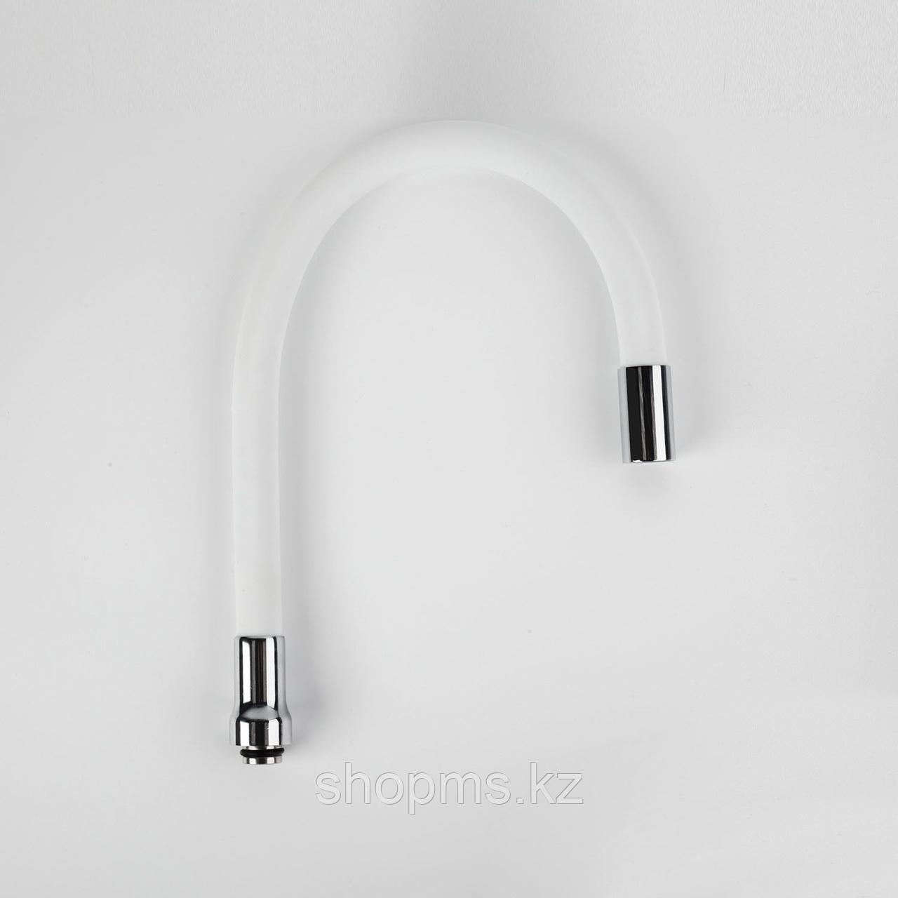Излив для кухни IDDIS силикон, 500 мм, гибкий, белый, «Optima Home» 995FB50W5SM