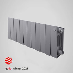 Радиатор биметаллический Royal Thermo PianoForte 200/Silver Satin - 18 секц.N
