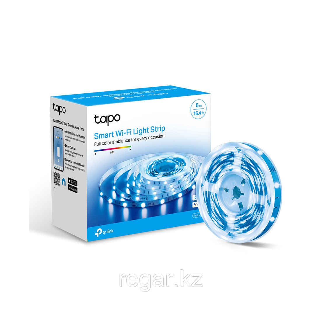 Умная светодиодная Wi-Fi лента TP-link Tapo L900-5 - фото 2 - id-p111929287