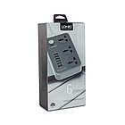 Сетевой фильтр LDNIO Universal SC3604 3 розетки 6*USB 5V/3.4A Портов 2м, фото 3