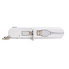 Интерфейсный кабель LDNIO 3 in 1 cable LC130 45cm Брелок Белый, фото 3