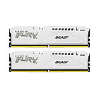 Комплект модулей памяти Kingston FURY Beast White EXPO KF552C36BWEK2-32 DDR5 32GB (Kit 2x16GB) 5200M, фото 3