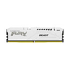 Комплект модулей памяти Kingston FURY Beast White EXPO KF552C36BWEK2-32 DDR5 32GB (Kit 2x16GB) 5200M, фото 4