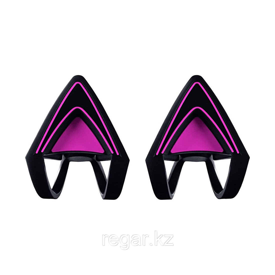 Накладные кошачьи ушки на гарнитуру Razer Kitty Ears for Kraken - Neon Purple - фото 1 - id-p111929513