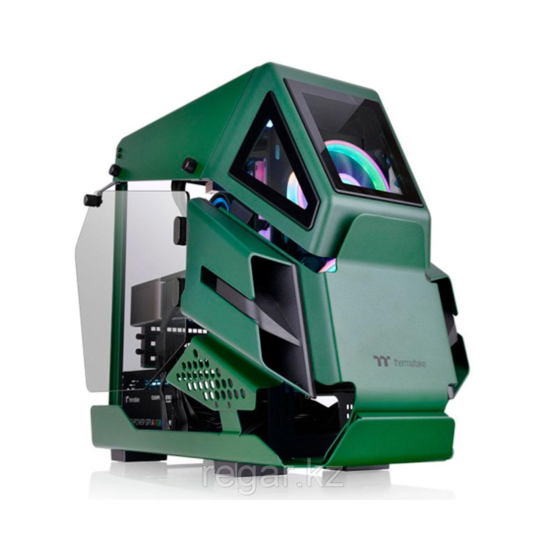 Компьютерный корпус Thermaltake AH T200 Racing Green без Б/П