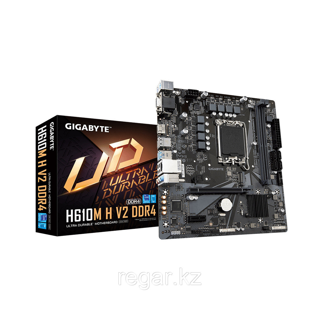 Материнская плата Gigabyte H610M H V2 DDR4 - фото 1 - id-p111929900