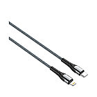 Интерфейсный кабель LDNIO Type-C to Lightning LC112 30W Fast Charging FDY 2м Серый, фото 3