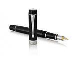 Перьевая ручка Parker Duofold Classic Black CT Centennial Fountain Pen, перо: F, цвет чернил: black, в, фото 5