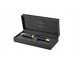 Перьевая ручка Parker Duofold Prestige Centennial, Blue Chevron GT Foutain Pen Fine, перо: F, цвет чернил:, фото 2