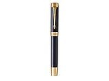 Перьевая ручка Parker Duofold Prestige Centennial, Blue Chevron GT Foutain Pen Fine, перо: F, цвет чернил:, фото 3