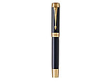 Перьевая ручка Parker Duofold Prestige Centennial, Blue Chevron GT Foutain Pen Medium, перо:M , цвет чернил:, фото 2