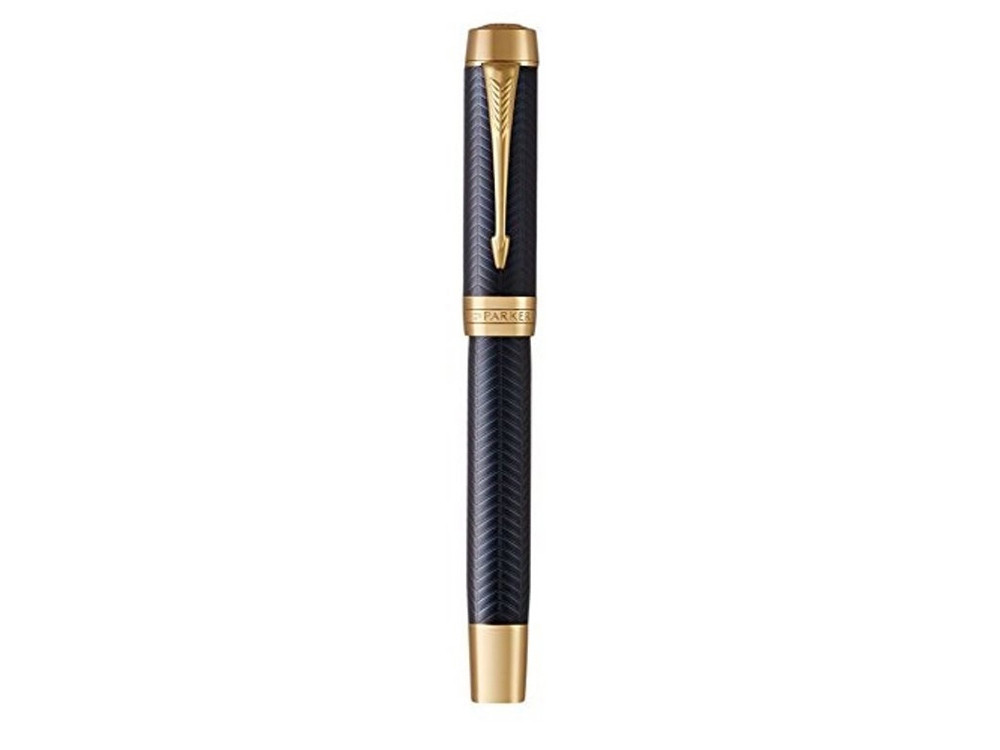 Перьевая ручка Parker Duofold Prestige Centennial, Blue Chevron GT Foutain Pen Medium, перо:M , цвет чернил: - фото 2 - id-p111932436