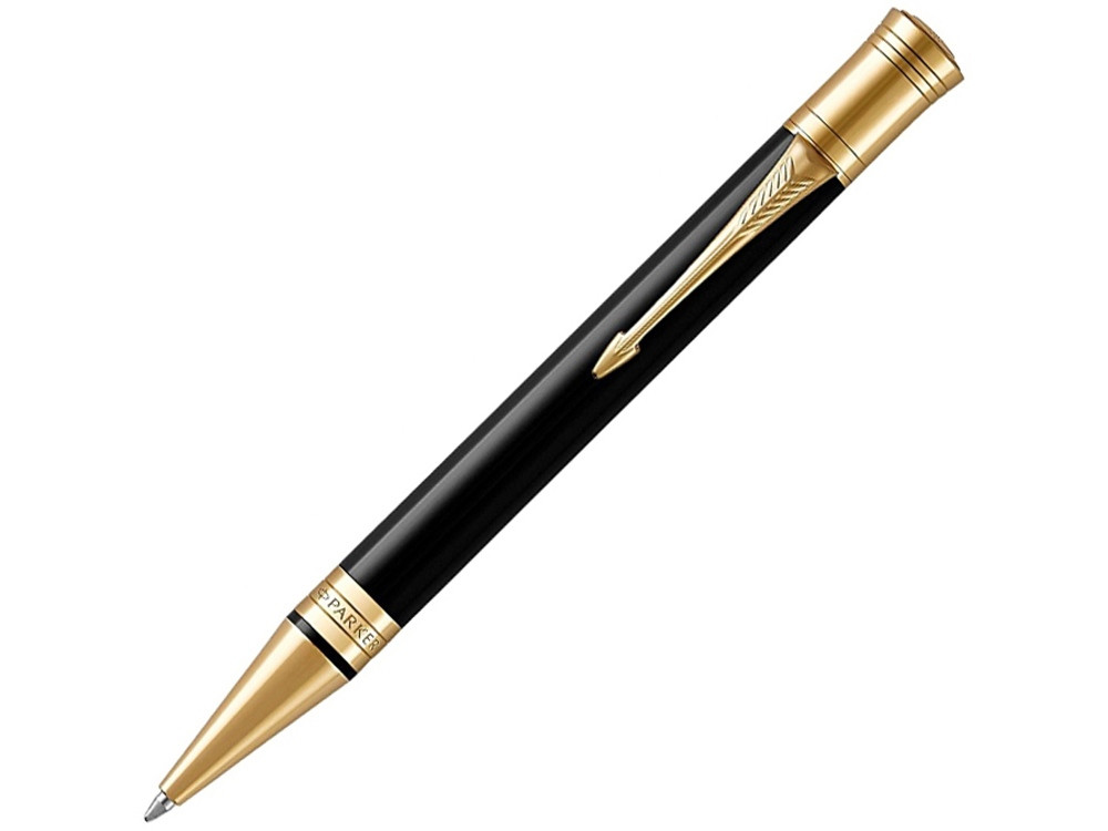 Шариковая ручка Parker Duofold Classic Black GT Fountain Pen, стержень: M, цвет чернил: black, в подарочной