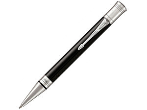 Шариковая ручка Parker Duofold Classic International Black CT, стержень: M, цвет чернил: black, в подарочной