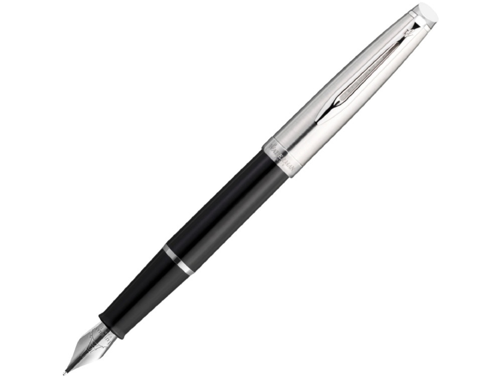 Перьевая ручка Waterman Embleme цвет BLACK CT, цвет чернил: черный - фото 1 - id-p111932442