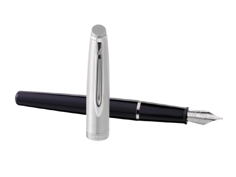 Перьевая ручка Waterman Embleme цвет BLACK CT, цвет чернил: черный - фото 4 - id-p111932442
