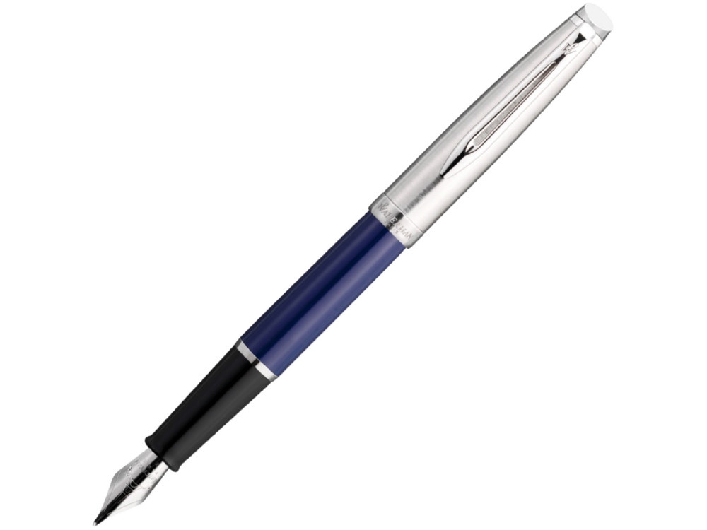 Перьевая ручка Waterman Embleme цвет BLUE CT, цвет чернил: черный - фото 1 - id-p111932443