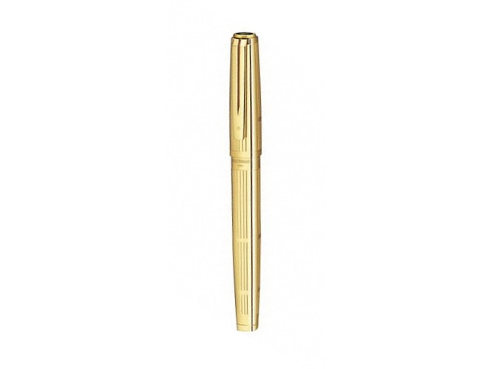 Перьевая ручка Waterman Exception Solid Gold, цвет: Gold (золото), перо: M, перо: золото 18К - фото 4 - id-p111932448