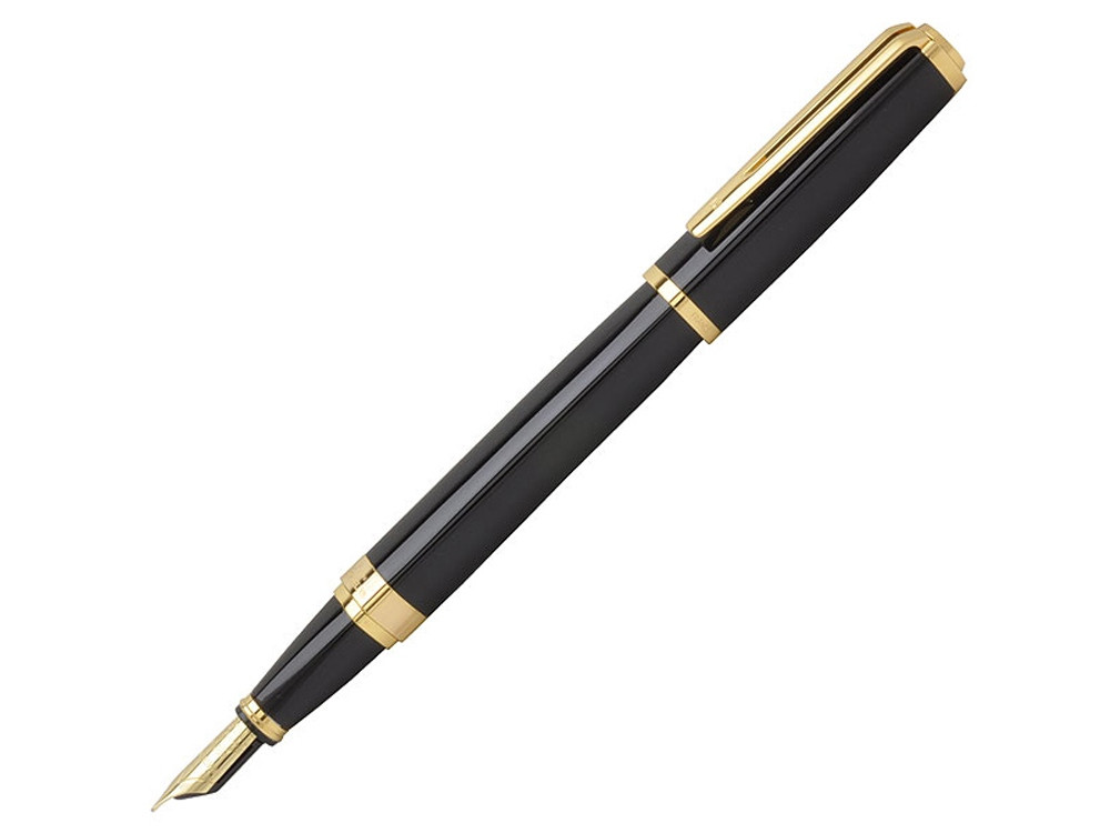 Перьевая ручка Waterman Exception, цвет: Slim Black GT, перо: F - фото 2 - id-p111932449