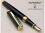 Перьевая ручка Waterman Exception, цвет: Slim Black GT, перо: F, фото 3
