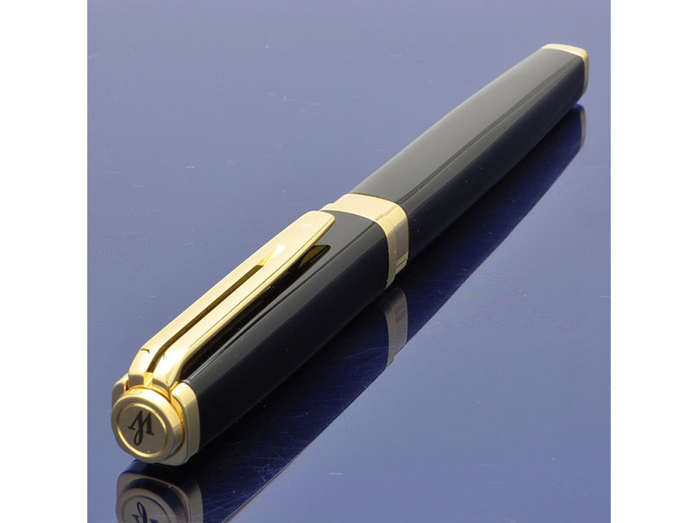 Перьевая ручка Waterman Exception, цвет: Slim Black GT, перо: F - фото 7 - id-p111932449