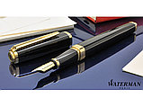 Перьевая ручка Waterman Exception, цвет: Slim Black GT, перо: F, фото 8