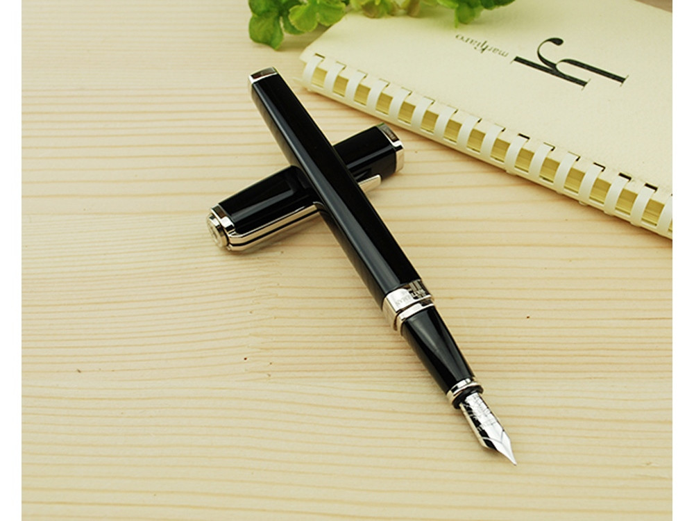 Перьевая ручка Waterman Exception, цвет: Slim Black ST, перо: F (FF) - фото 3 - id-p111932450