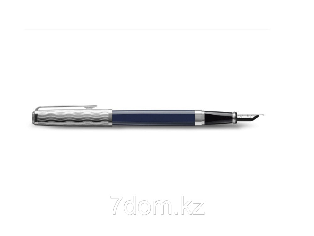 Перьевая ручка Waterman Exception22 SE deluxe цвет: Blue CT, перо: F, в подарочной упаковке - фото 4 - id-p111932452