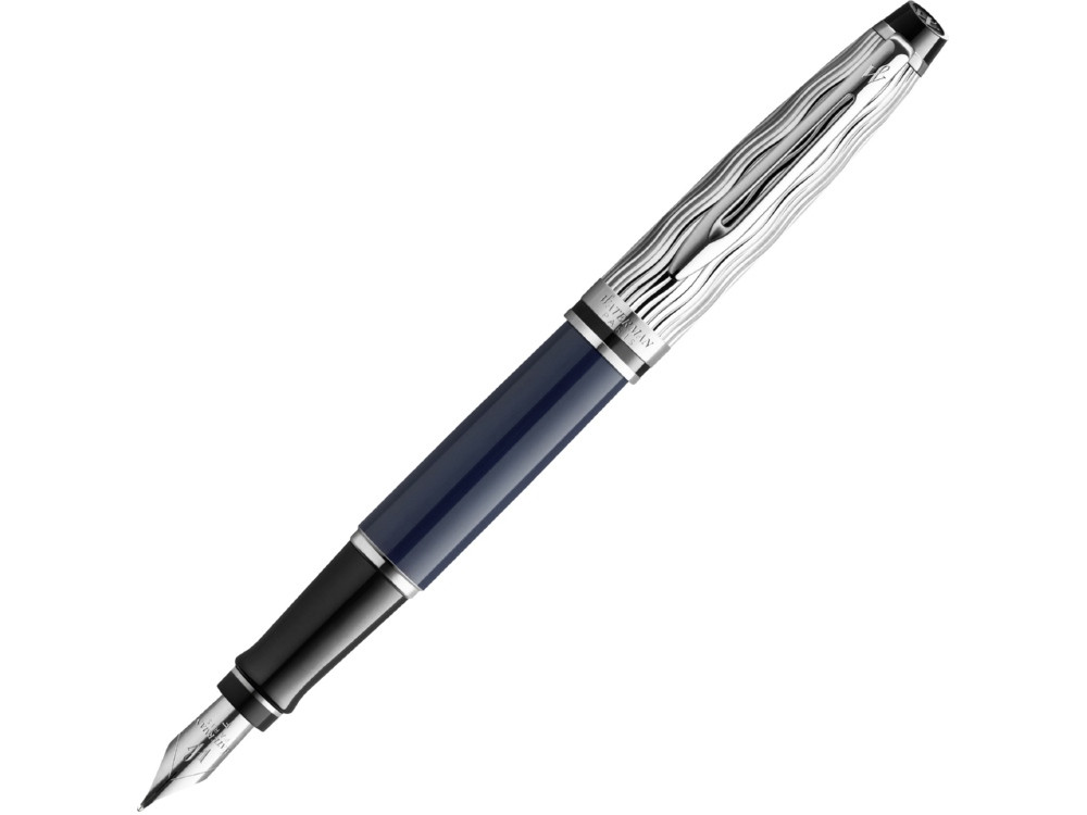 Перьевая ручка Waterman Expert22 SE deluxe Blue CT, перо: F, цвет: Blue, в подарочной упаковке - фото 1 - id-p111932453