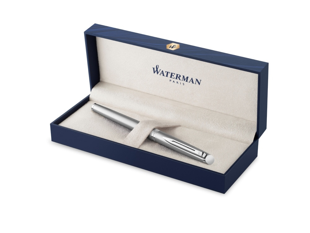 Перьевая ручка Waterman Hemisphere Entry Point Stainless Steel matte в подарочной упаковке - фото 2 - id-p111932463