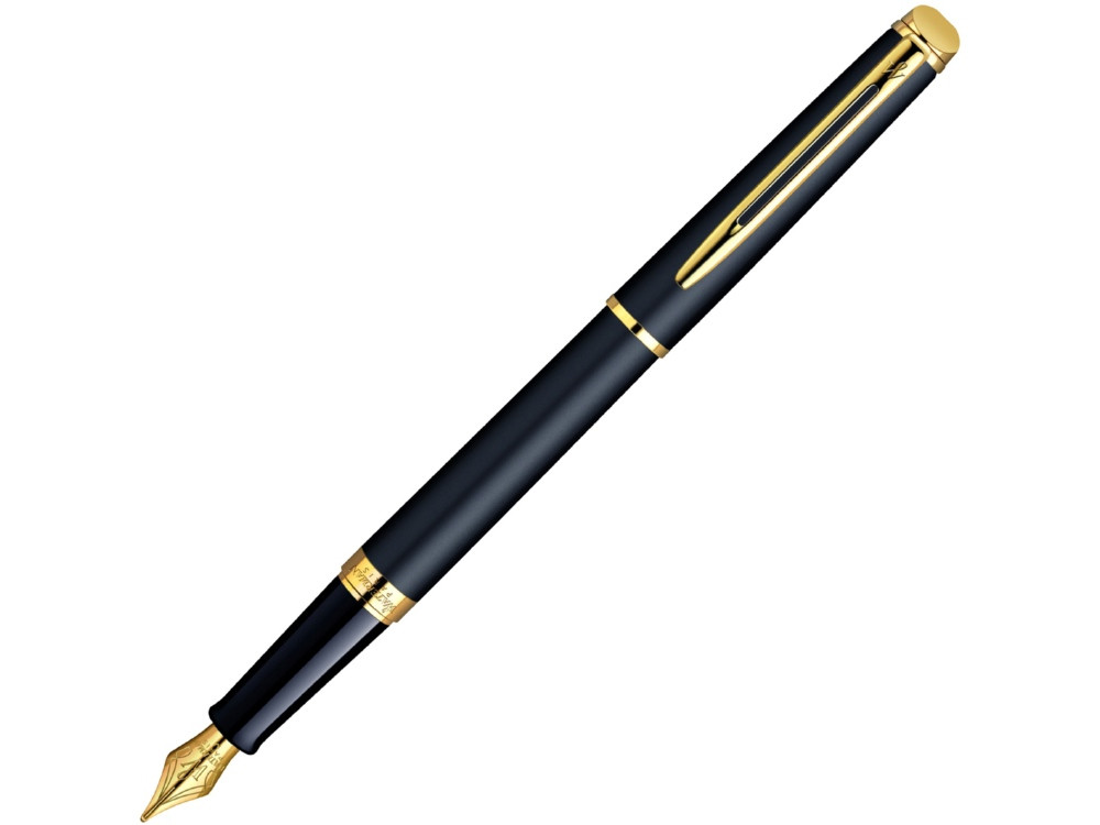 Перьевая ручка Waterman Hemisphere, цвет: MattBlack, перо: F - фото 1 - id-p111932471