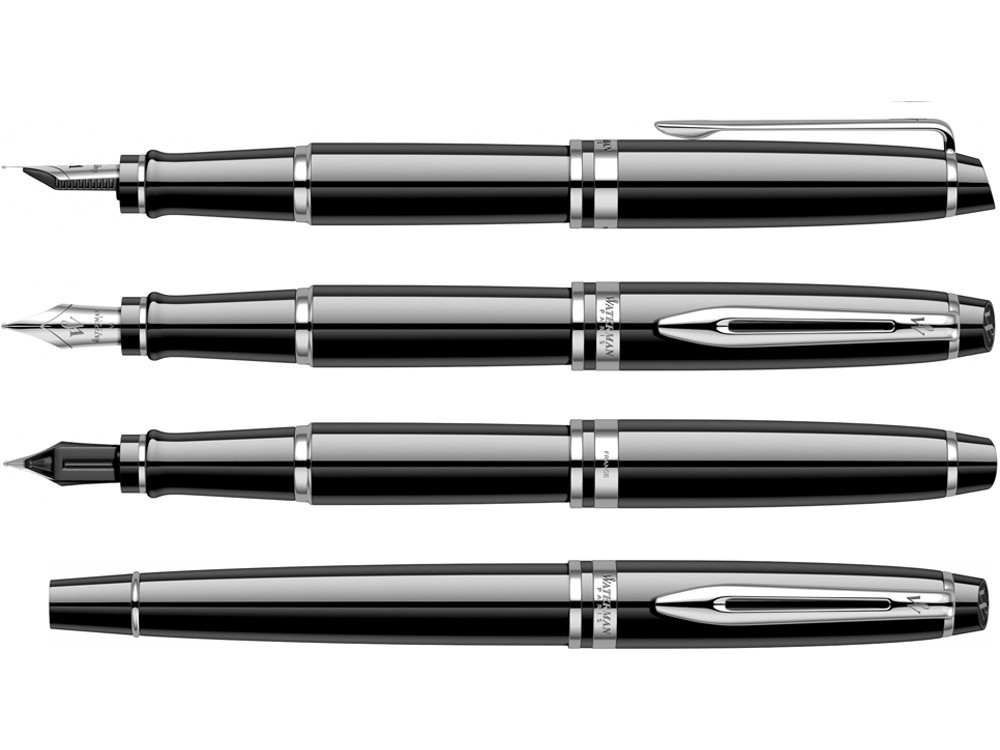 Подарочный набор Waterman Expert с перьевой ручкой и чехлом Black CT перо M - фото 8 - id-p111932476