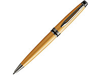Шариковая ручка Waterman Expert Gold, цвет чернил Mblue, в подарочной упаковке