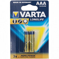 VARTA LONGLIFE LR03 AAA BL2 Alkaline 1.5V батарейка (04103101412)